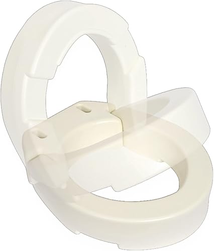 Essential Medical Hinged Toilet Seat Riser