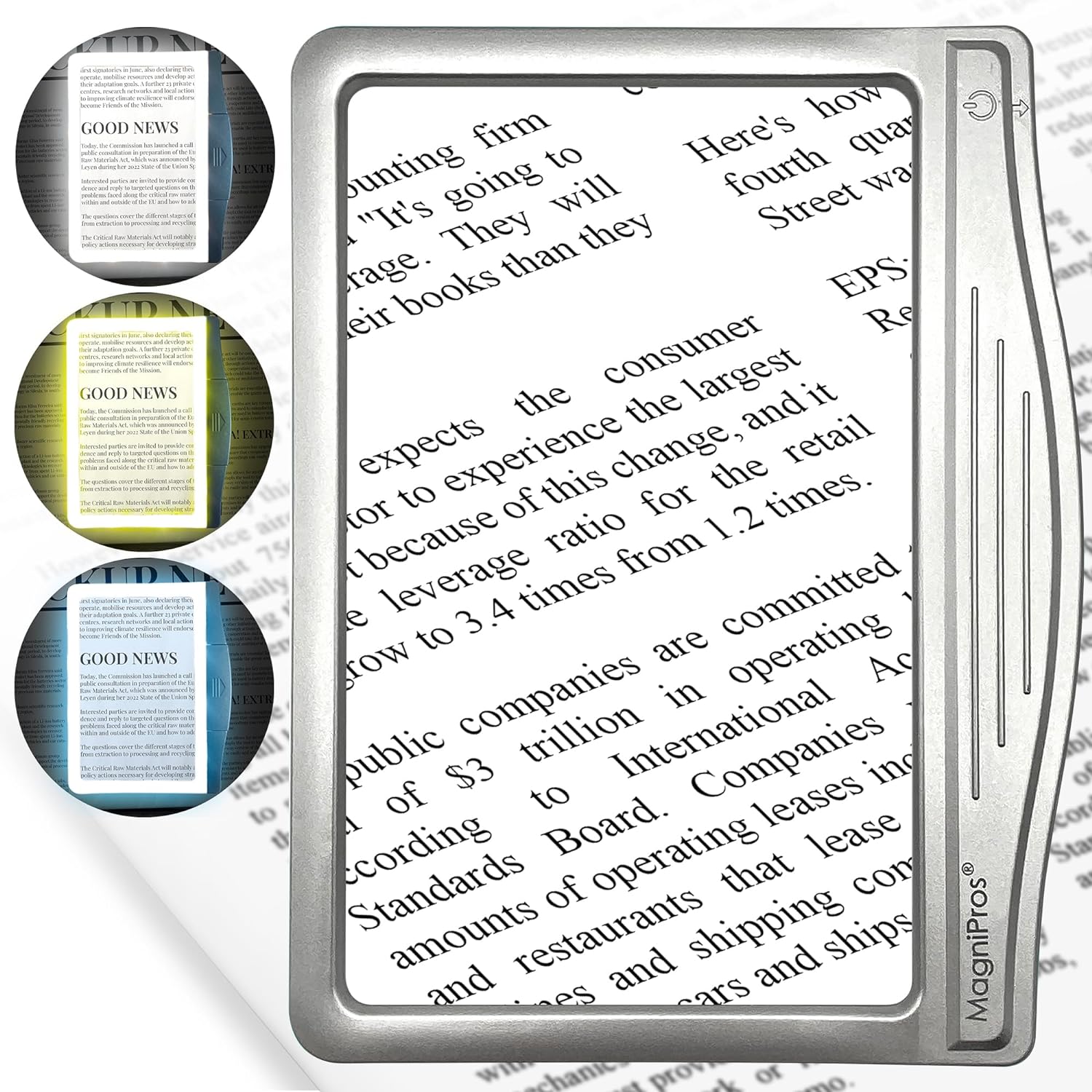 Carex 3x Full-Page Magnifier