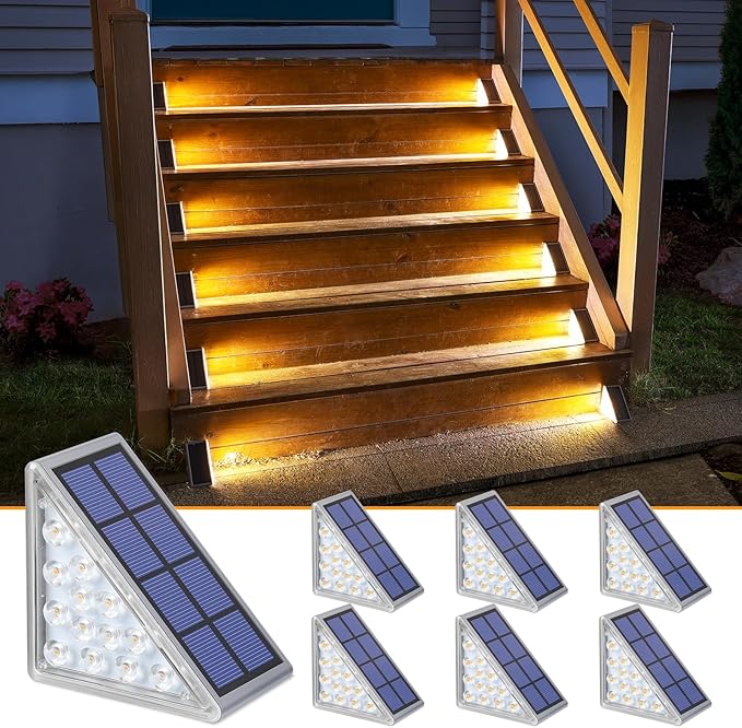 NIORSUN Solar Step Lights