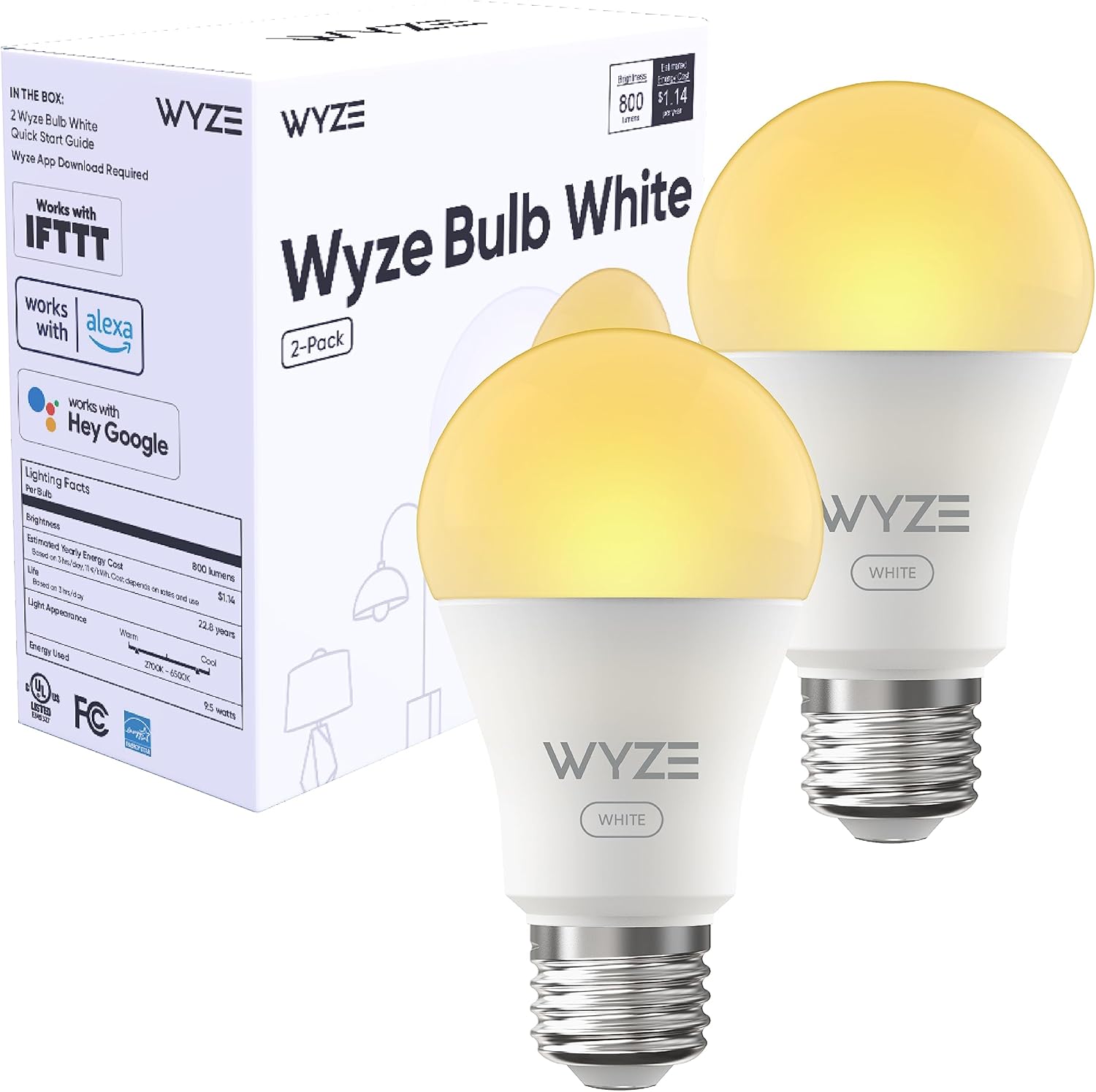 Wyze Bulb White (4-Pack)
